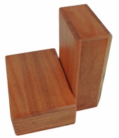 Kakaos 3in Wood Yoga Block